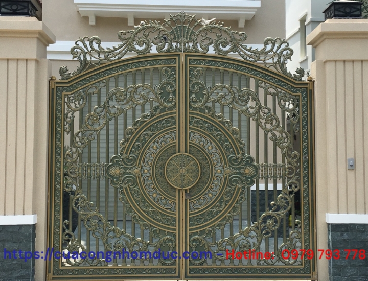 Cổng nhôm đúc BG-001 