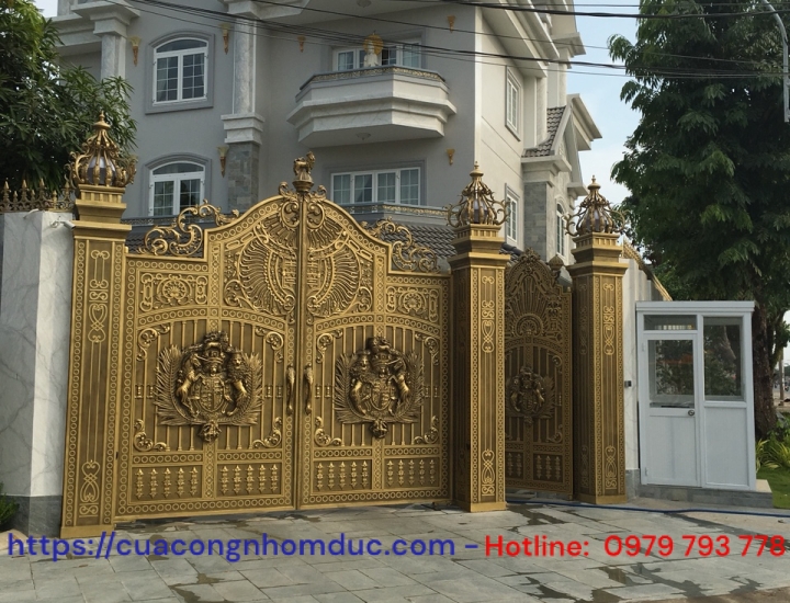 Cổng nhôm đúc BG-017