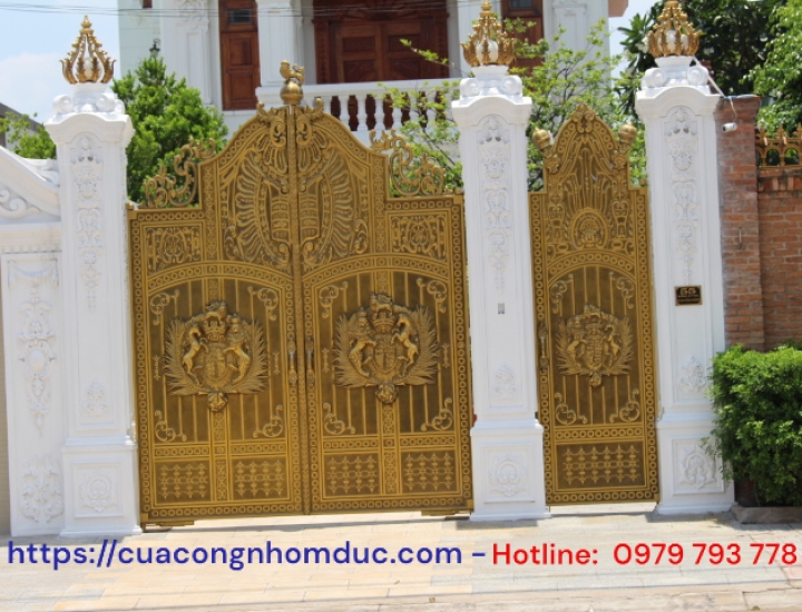 Cổng nhôm đúc BG-008