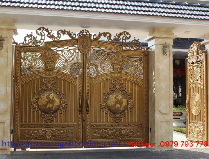 Cổng nhôm đúc BG-032