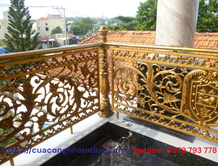 Lan can nhôm đúc BB-004