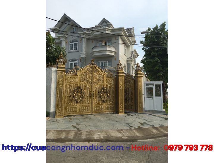 Cổng nhôm đúc BG-017