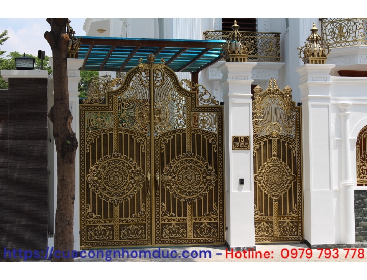 Cổng nhôm đúc BG-036