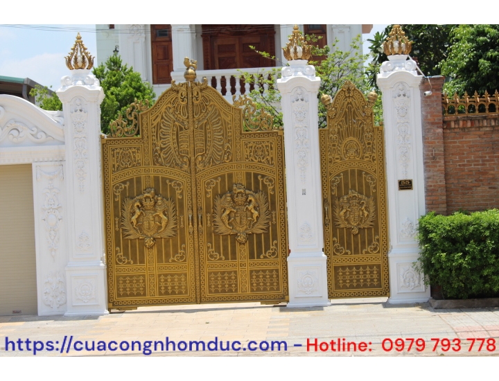 Cổng nhôm đúc BG-008