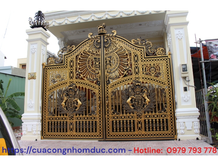 Cổng nhôm đúc BG-012